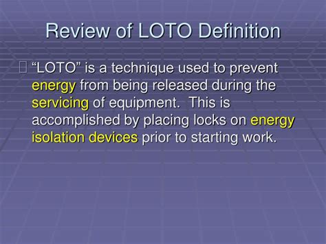 ltoo|loto definition.